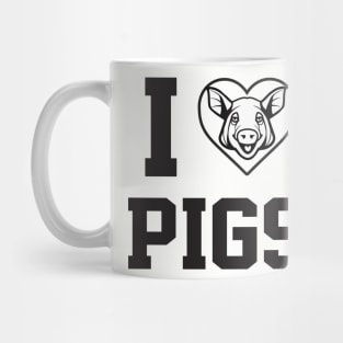 I Love Pigs - Pig Mug